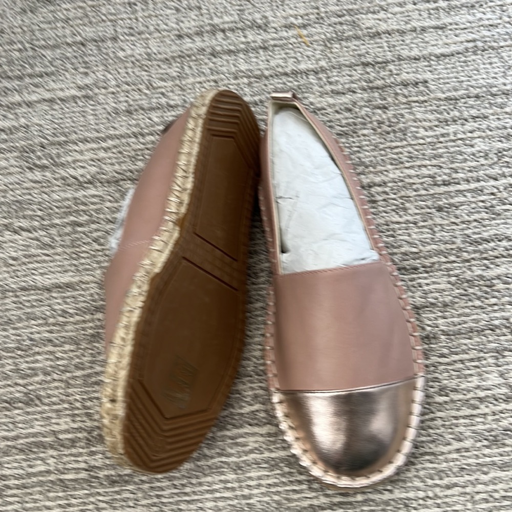 ASOS Wide Fit Jacey Espadrille in Rose Gold Pink 🆕 - Picture 5 of 8